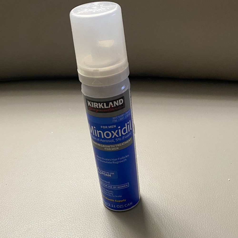 Kirkland Signature Blue Minoxidil Foam 5%